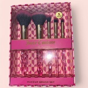Juicy Couture Pink Makeup Brush Set